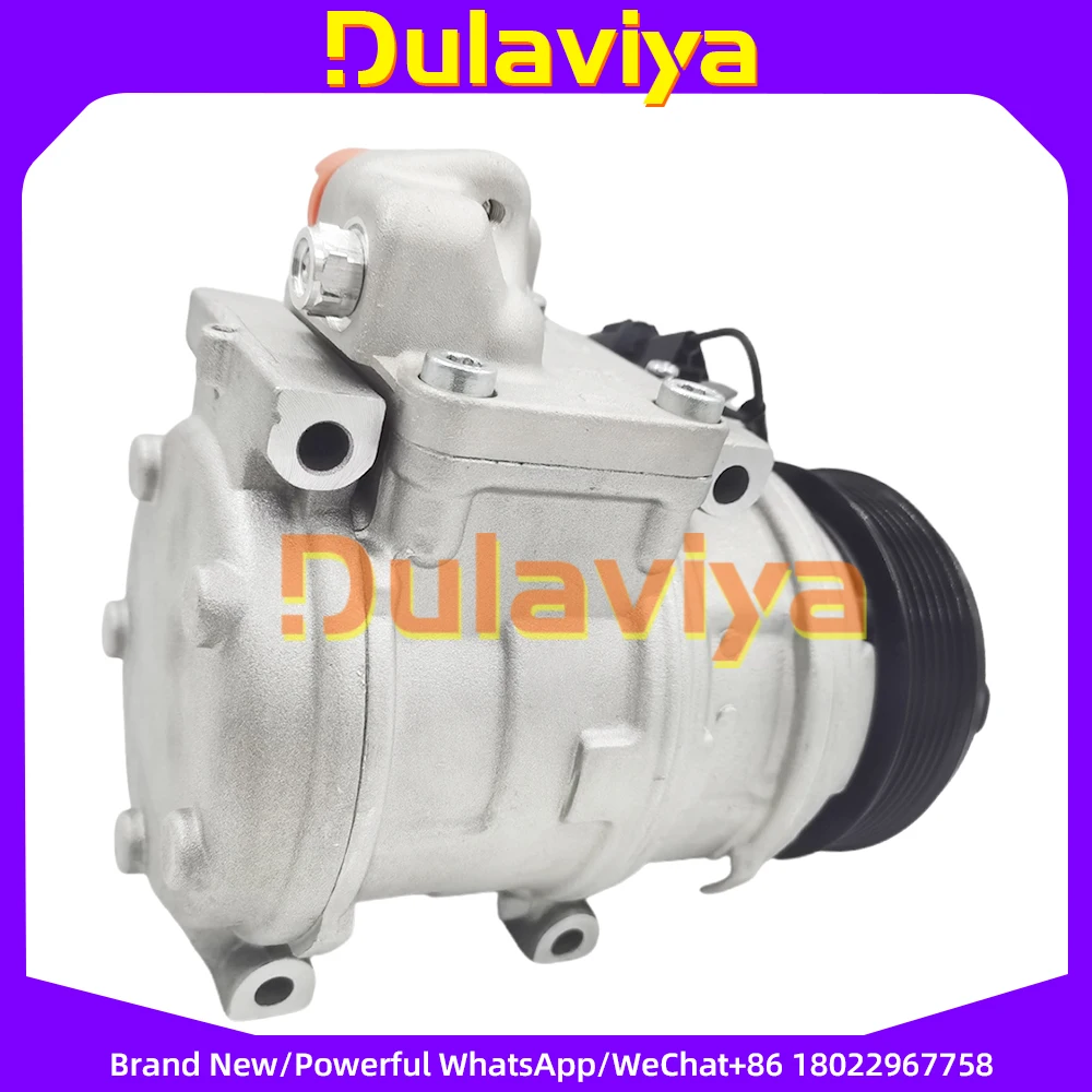 Фото ДЛЯ DF17 Компрессор кондиционера SsangYong Actyon 2.0L 2.3L 2005-2010 Kyron 2.0L 2.7L 2012 6652300511 66523-00311 JP003392 №5