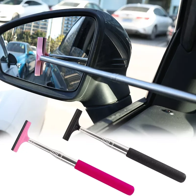 

Wiper for Car Rearview Mirror Rainy Cleaning Tool Portable Auto Mirror Water Remover Car Accessories