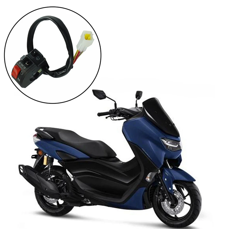 22Mm Motorcycle Switches Horn Button Turn Signal Switch Electric Fog Lamp Light Start Handlebar Controller