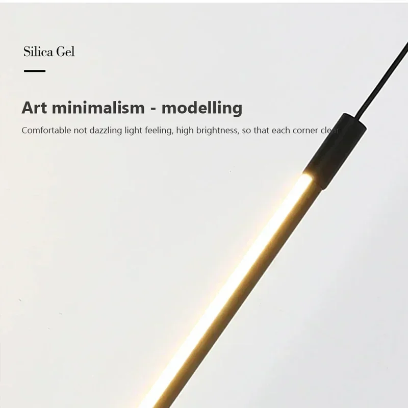 Светодиодный длинный подвесной светильник