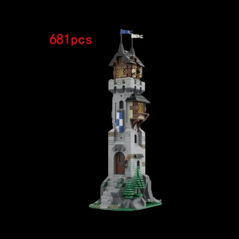 Быстрая доставка Волшебная башня маленький конструктор игрушечный замок модель