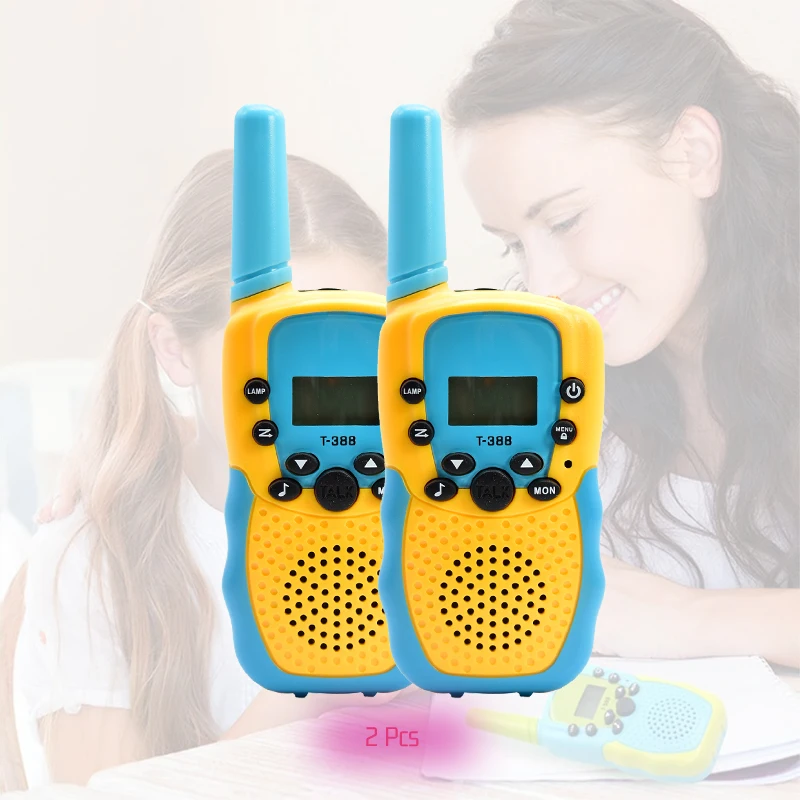 Boy Girl Kids Celular Handheld Transceiver Highlight Phone Radio Interphone 6KM Mini Toys Talkie Walkie Talki Gifts enlarge