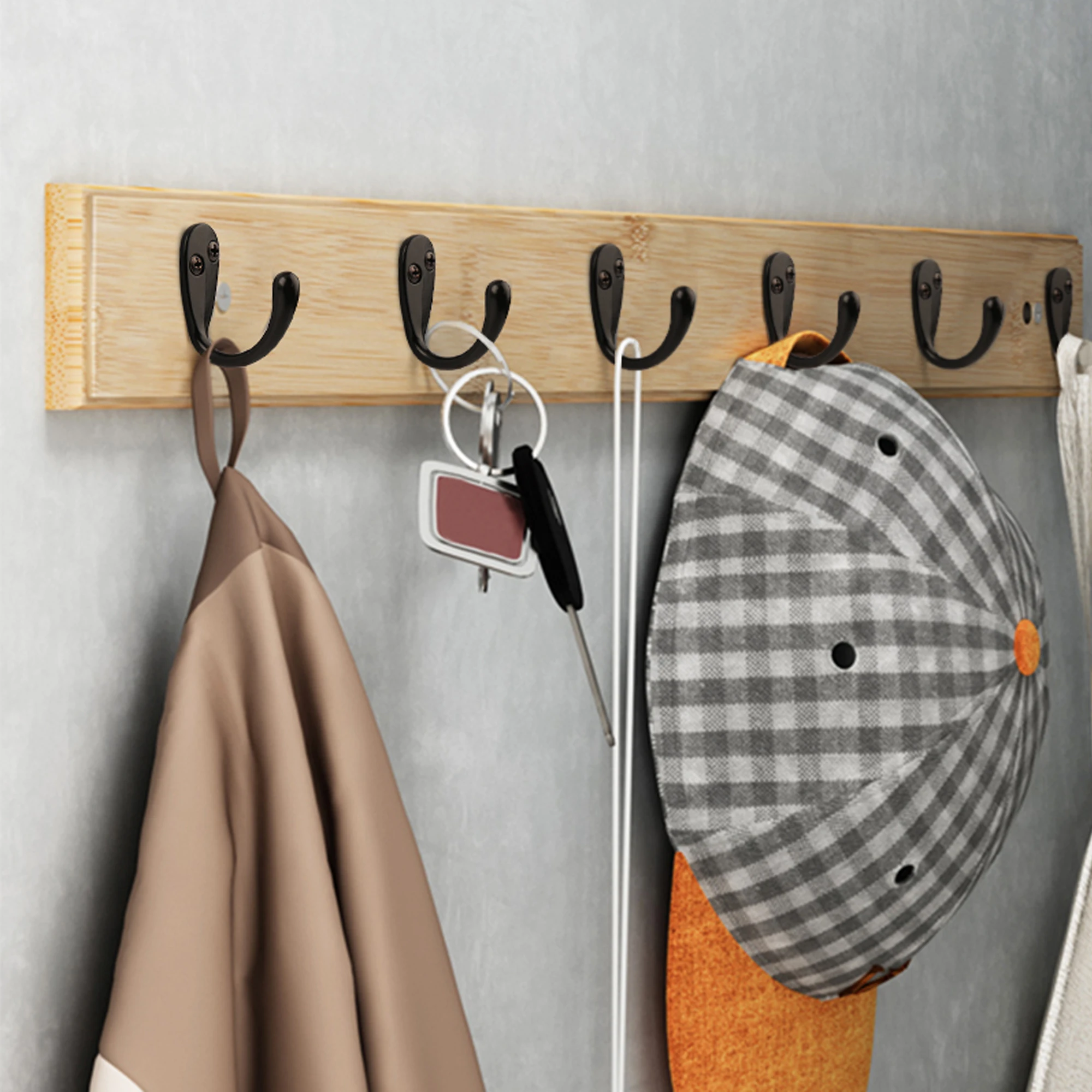 Настенный крючок для одежды 1 шт. халата мебели из нержавеющей стали дома вешалка