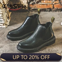 special m14 j chelsea boots mens middle help autumn martin boots mens british style all match leather shoes short boots
