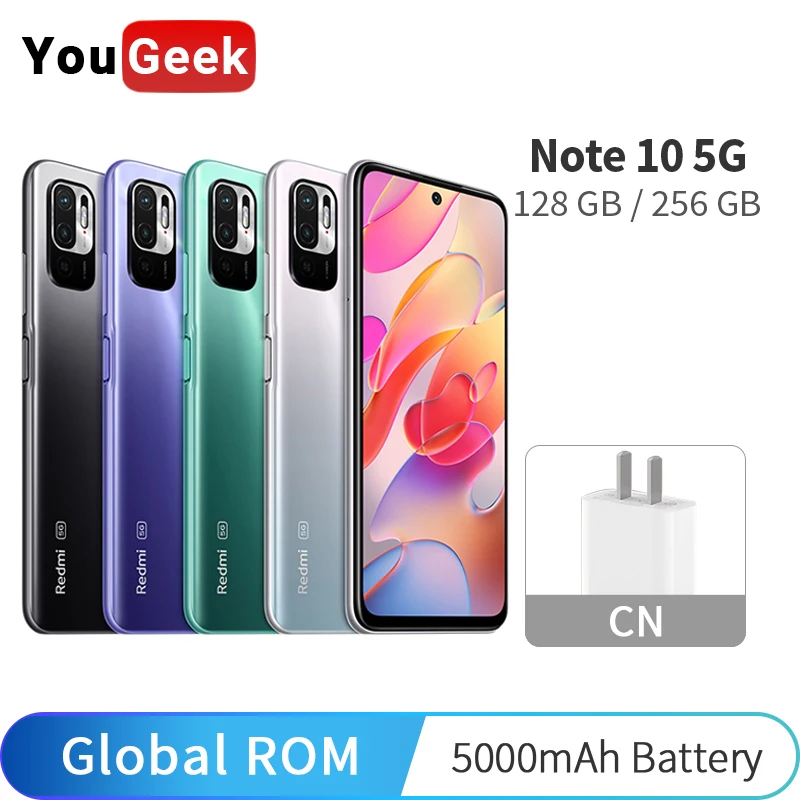 Смартфон Xiaomi Redmi Note 10 с глобальной прошивкой 128 ГБ/256 ГБ 7 нм 700 дюймов 90 Гц FHD +