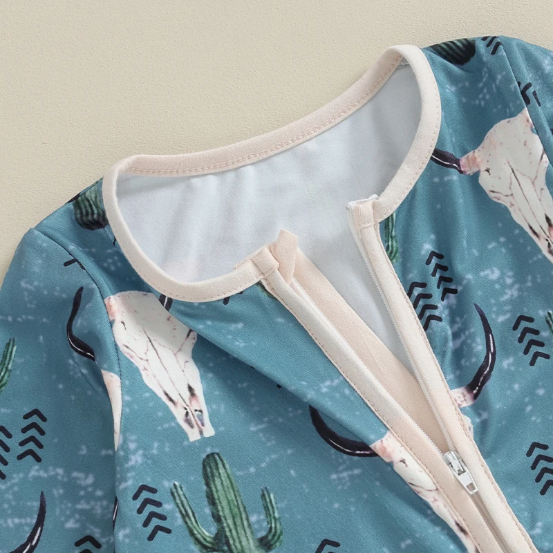 

Детский комбинезон с длинным рукавом и круглым вырезом