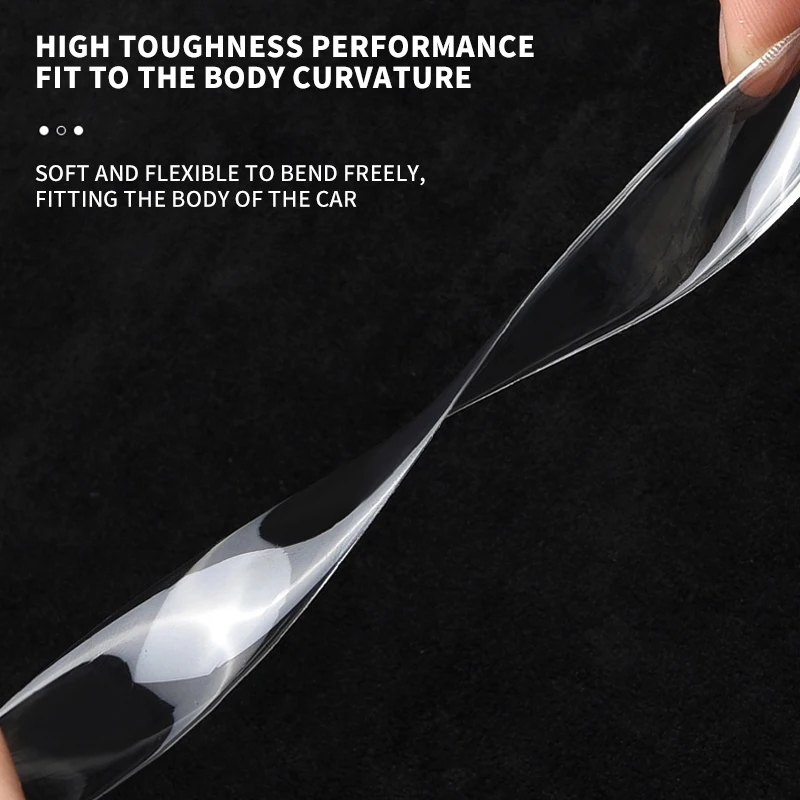 4 шт. прозрачные наклейки на дверь автомобиля бампер для CHERY BLOSSOM FLOWER TIGGO 3 5 7 PRO 8 Tengo