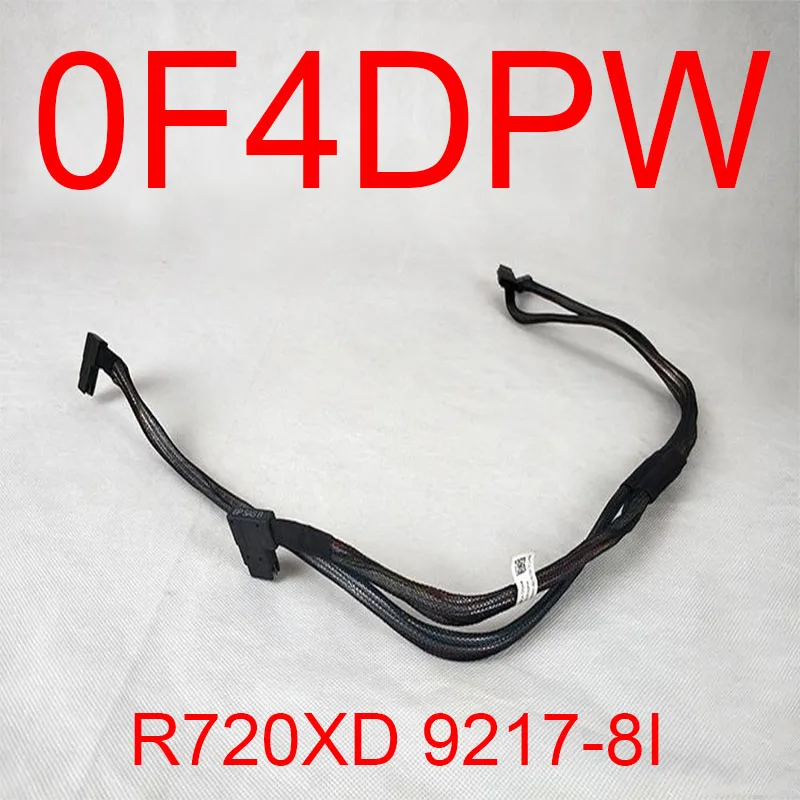 

Новый оригинальный блок питания для рабочей станции Dell R720XD 9217-8I кабель 0F4DPW F4DPW массив карты Mini SAS SFF 8087 кабель правый локоть