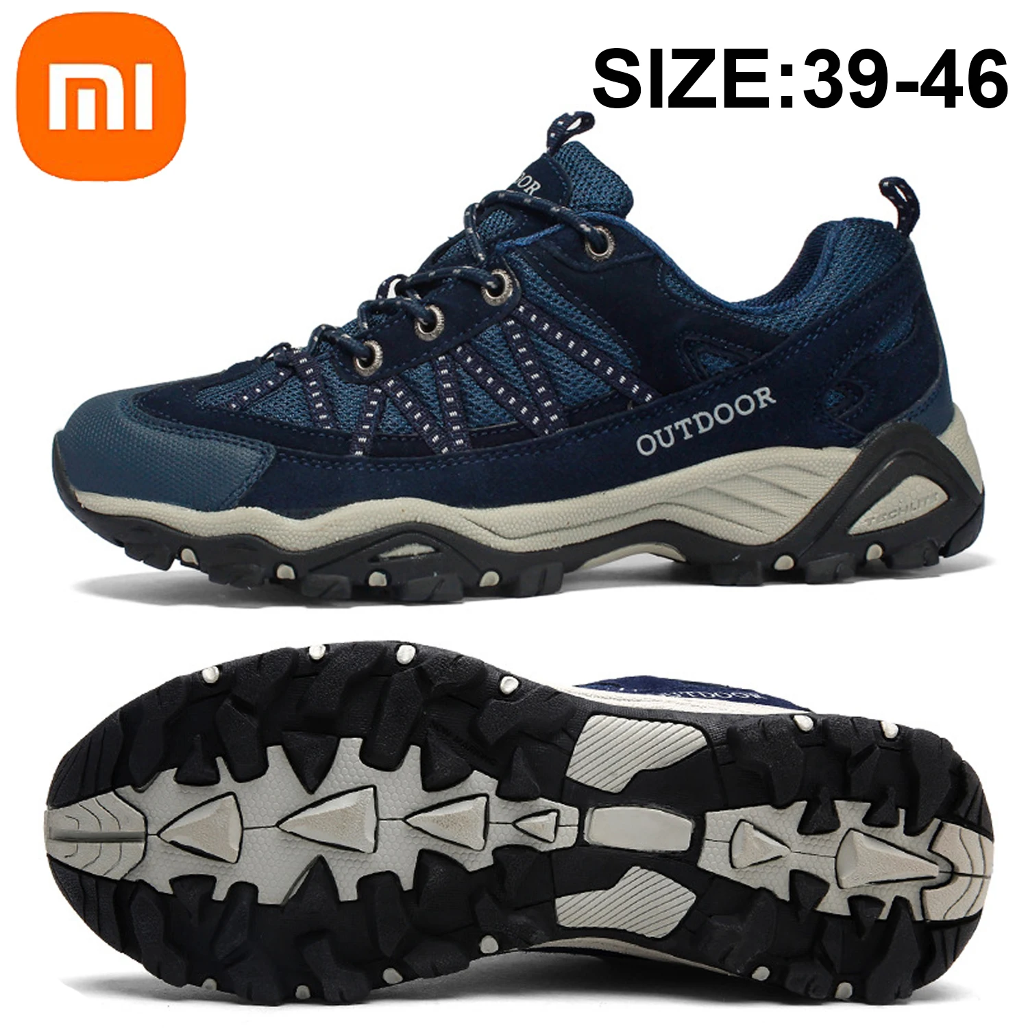 

Xiaomi Mijia Hiking Shoes Men Women Non-slip Breathable Tactical Climbing Trekking Shoes Unisex Outdoor Sneakers Walking Shoes
