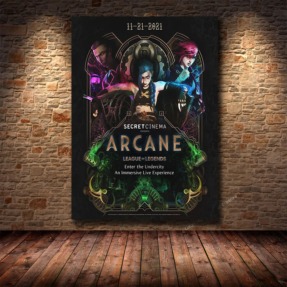 

Постер из «Лига Легенд», Картина на холсте, для украшения гостиной, спальни, игровой комнаты, домашний декор