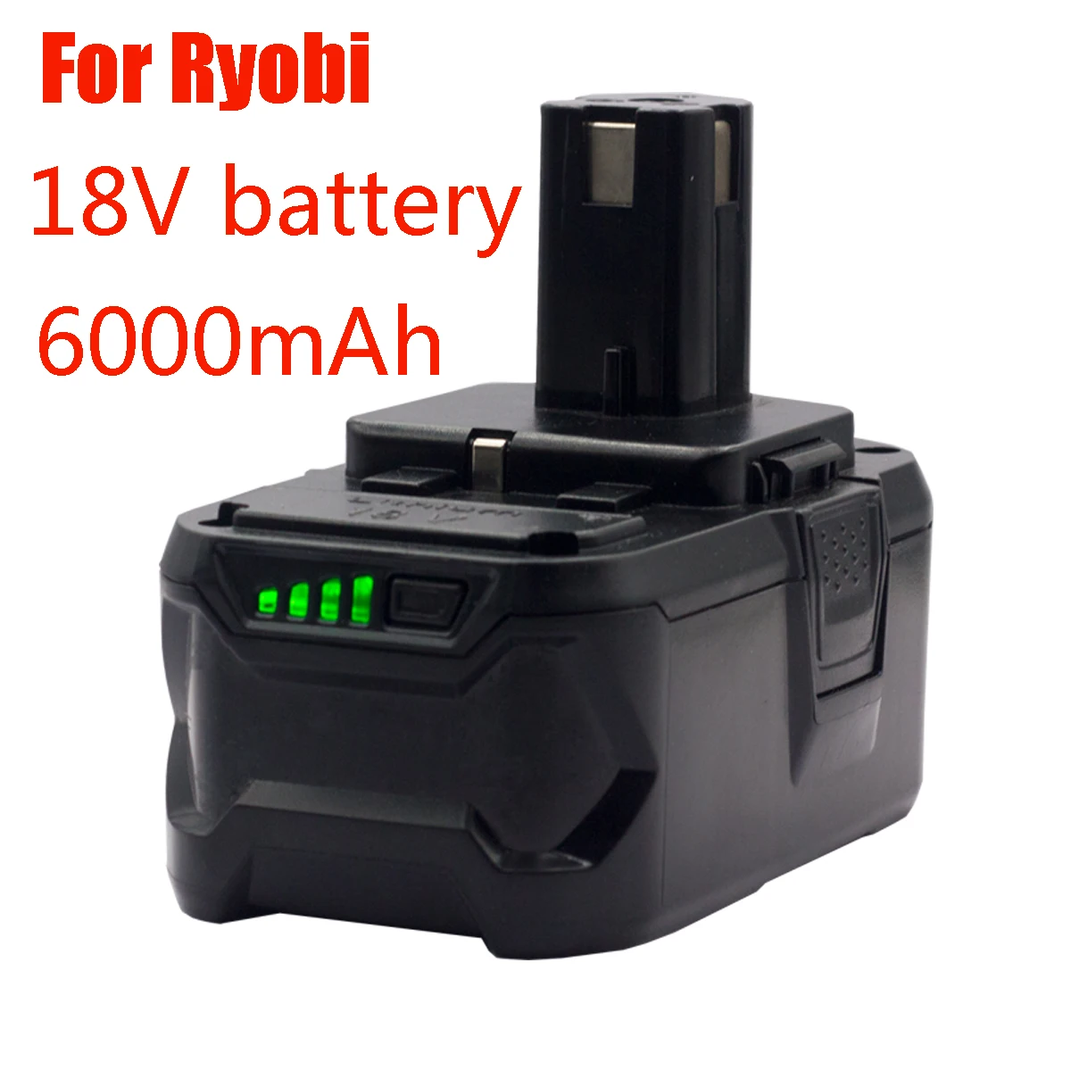 Сменный беспроводной Электроинструмент Ryobi ONE18V BPL1820 P108 P109 P106 RB18L50 RB18L40 литий-ионный Аккумулятор 6000 мАч
