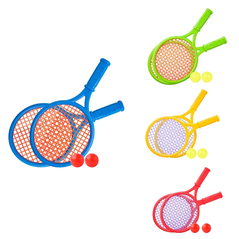 

Kids Tennis Racquet Set Children Funny Tennis with Balls for Home Garden Beach Outdoor School Training Sport