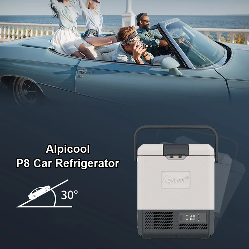Портативный автомобильный холодильник Alpicool 8L мини-морозильник охладитель