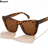 boyarn new steampunk fashion large frame cats eye womens sunglasses trend street shot sunglasses cross border sunglasses