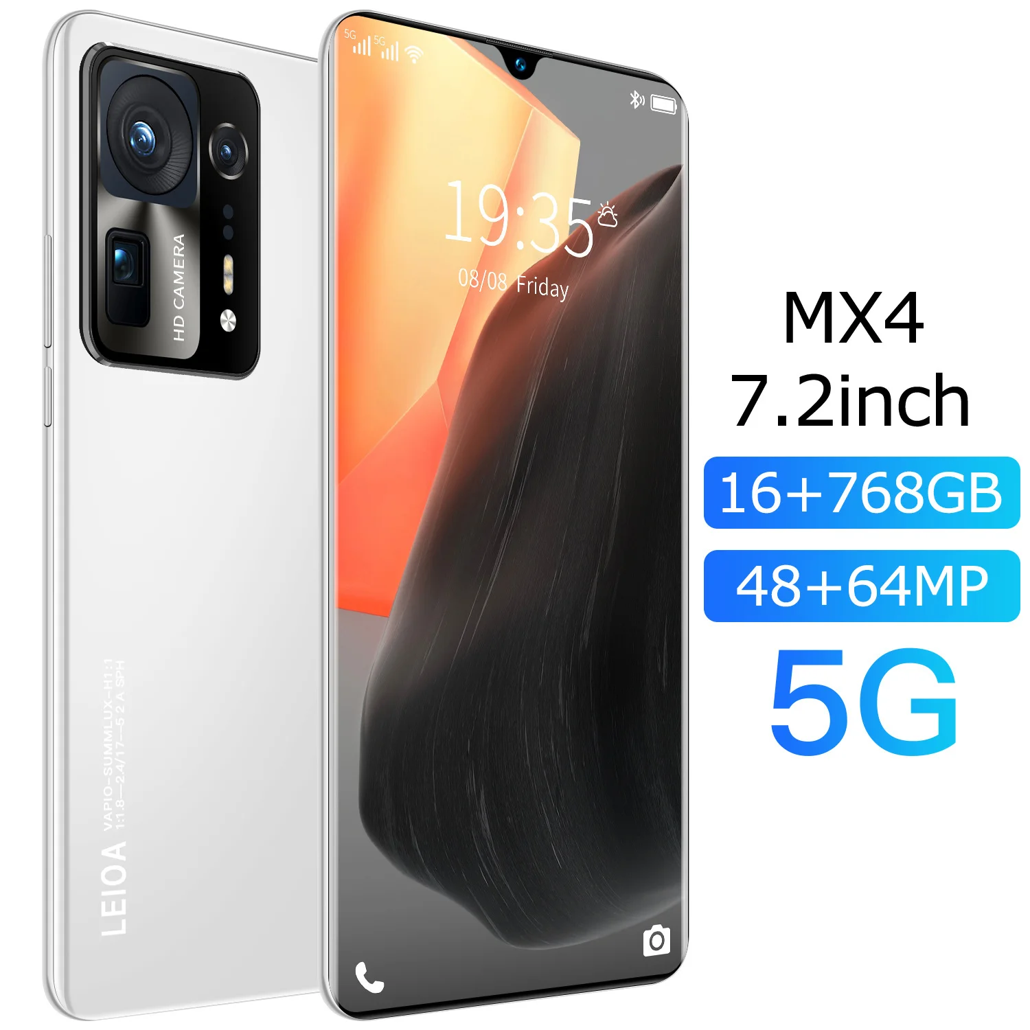 

Смартфон Android, 6800 мАч, 16 ГБ, 728 ГБ, две Sim-карты