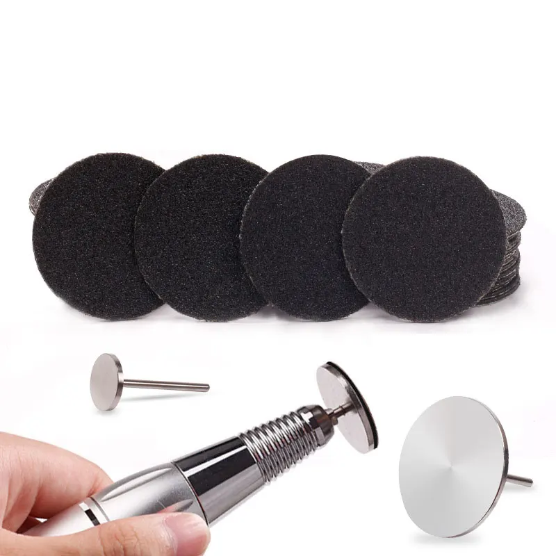 

100 шт. сменная шлифовальная бумага без диска 35/25/20/15 мм педикюрная наждачная бумага инструмент для ухода за ногами инструмент для маникюра аксессуары для салона