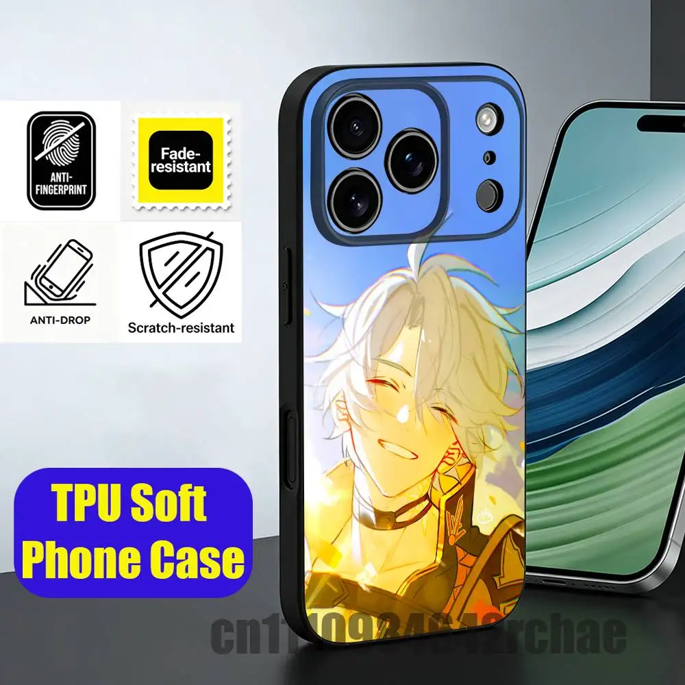 Чехол для телефона Honkai Star Rail Phainon для iPhone 14, 16, 12, 13, 15, 11, 17, Pro, Max, Plus, E, Air, Mini, мягкий чехол (art.: 3920dabcbd56b) - 3920dabcbd56b