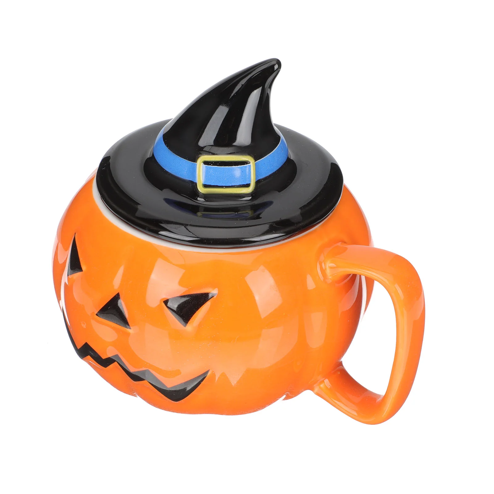 

Cup Mug Pumpkin Coffeeceramic Mugs Cupstea Soup Water Lidparty Autumnfun Ghost Favor Theme Office Tableware Porcelain Jack
