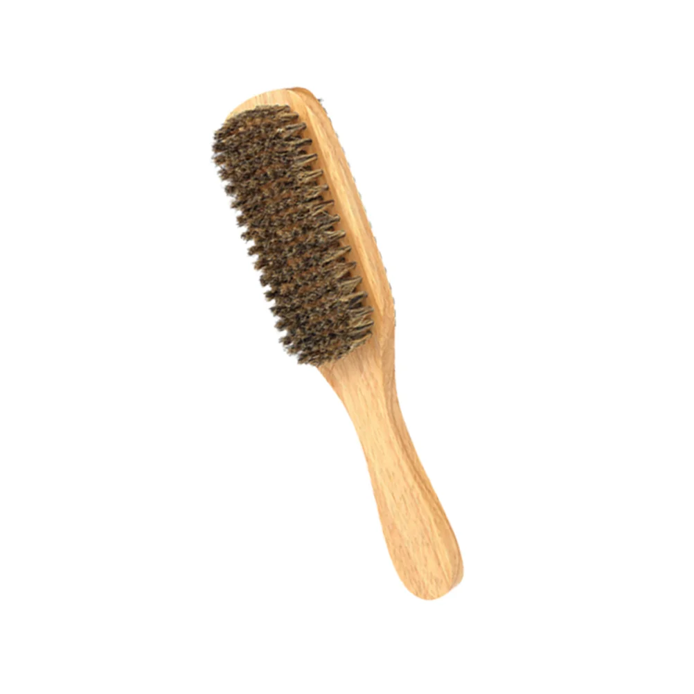 

Portable Beard Brush Men's Accessories Bristles Brushes Groomer Double Sided Styling Maker