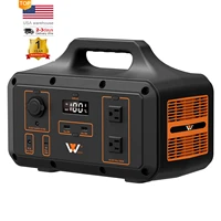 large capacity portable power station 1000w for outdoor camping gear home battery backup emergency power outage supplies use