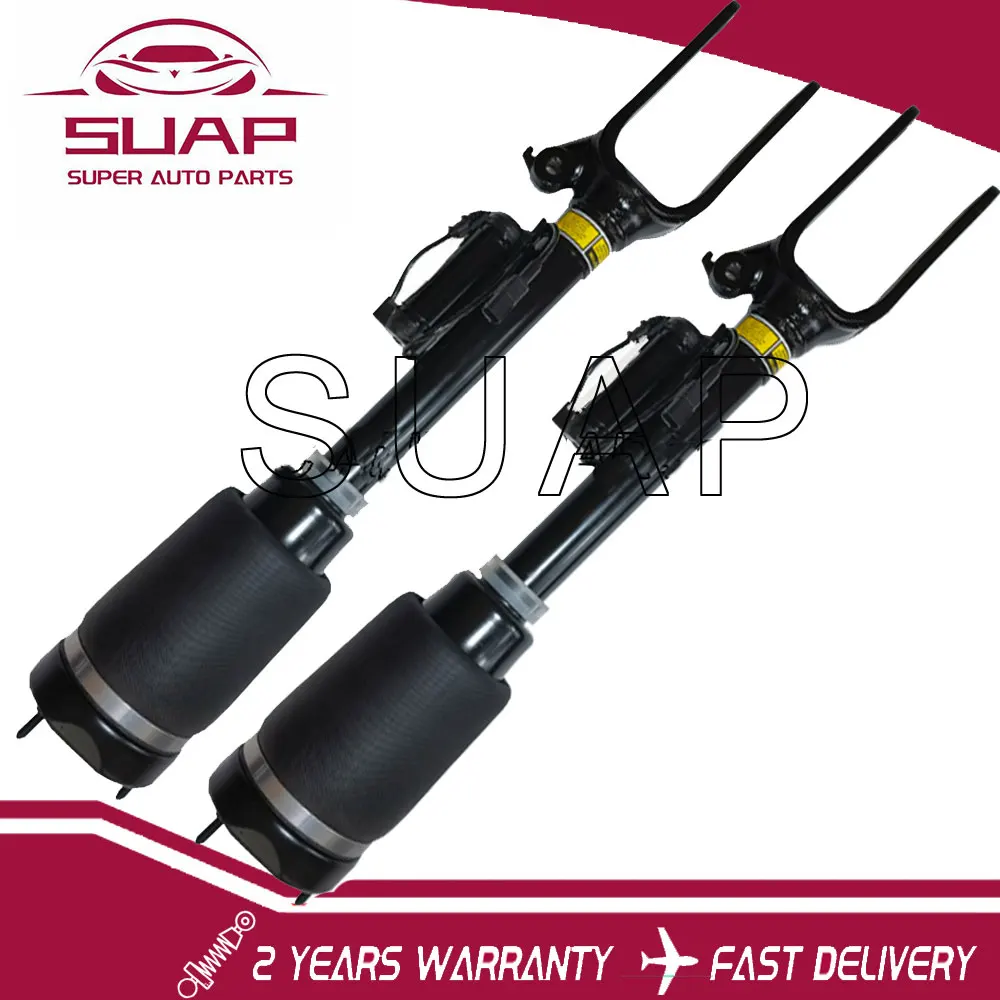 

A pair Front Left and Right Air Suspension Shock Absorber For Mercedes Benz with ADS W164 ML350 ML500 1643206013 1643202213