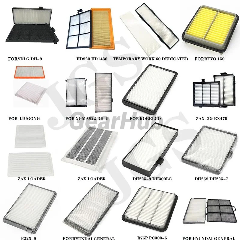 Фильтры кондиционера 580-5439 для CAT E320D 320 Строительная техника кабина экскаватора