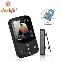 deelife mini sport mp3 player with bluetooth full touch screen armband portable music play mp 3