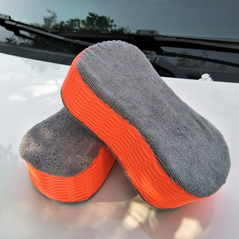 

Universal Car Wash Sponge for Car Care Cleaning Net High-density 8-character Absorbent Double-sided Sponge Cloth Sponge Block