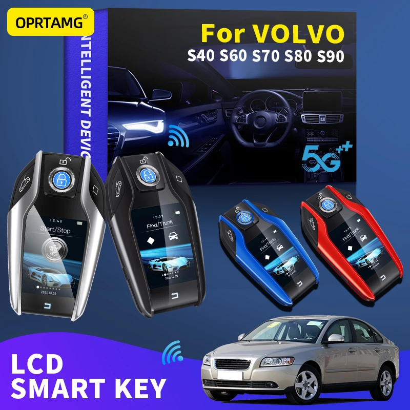 

Smart LCD key key case For VOLVO S40 S60 S70 S80 S90 Keyles Entry Remote Car Key Modified Smart LCD 2001 2002 2003 2004-2022