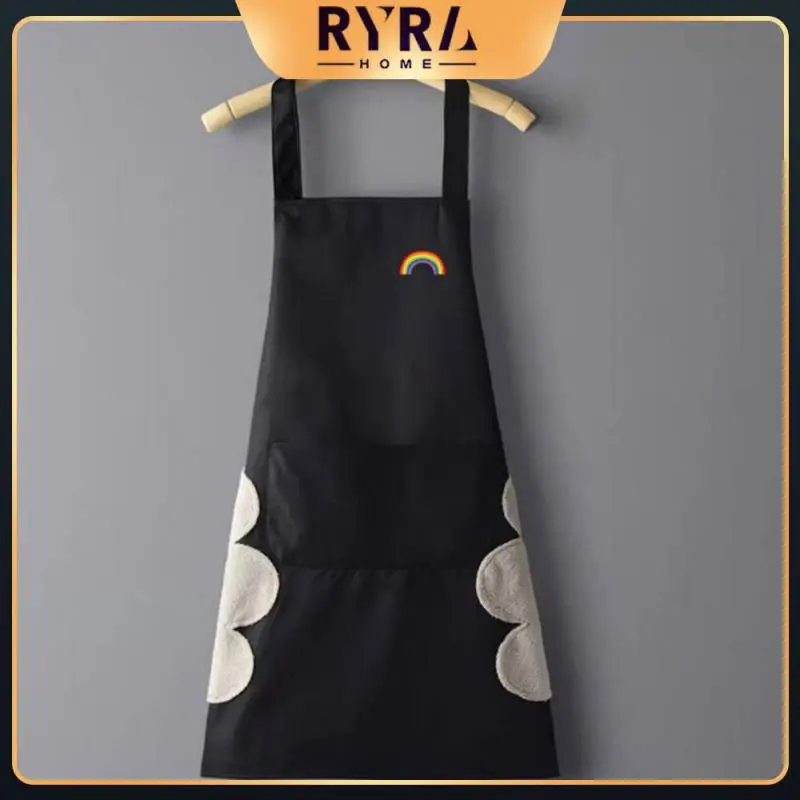 

Кухонные комбинезоны Мужской и Женский Мужской фартук маслостойкие кухонные аксессуары новый фартук искусственный костюм японский водонепроницаемый