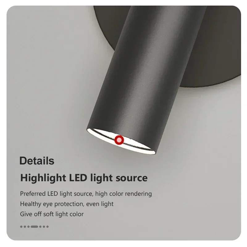 Женская современная настенная лампа прикроватная для коридора спальни