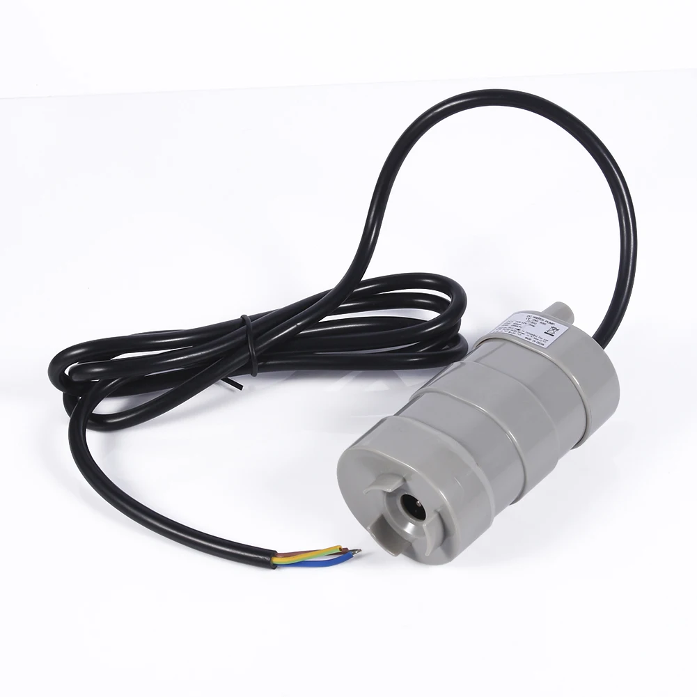 

DC 12V Mini Vertical Submersible Motor Water Pump 5M 1000L/H for Aquarium w/ 1.5M Black Bare Line Submersible Submersible