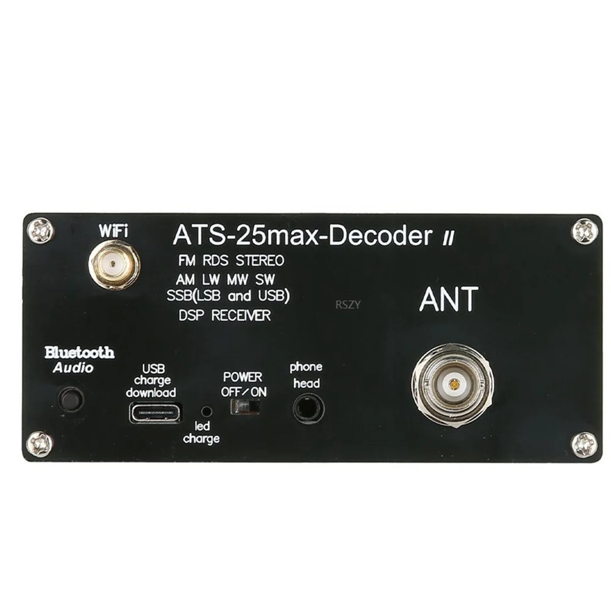 ATS25 Max декодер II полный радиоприемник DSP FM LW MW SW SSB 2 4 дюймов сенсорный экран 64-108 МГц