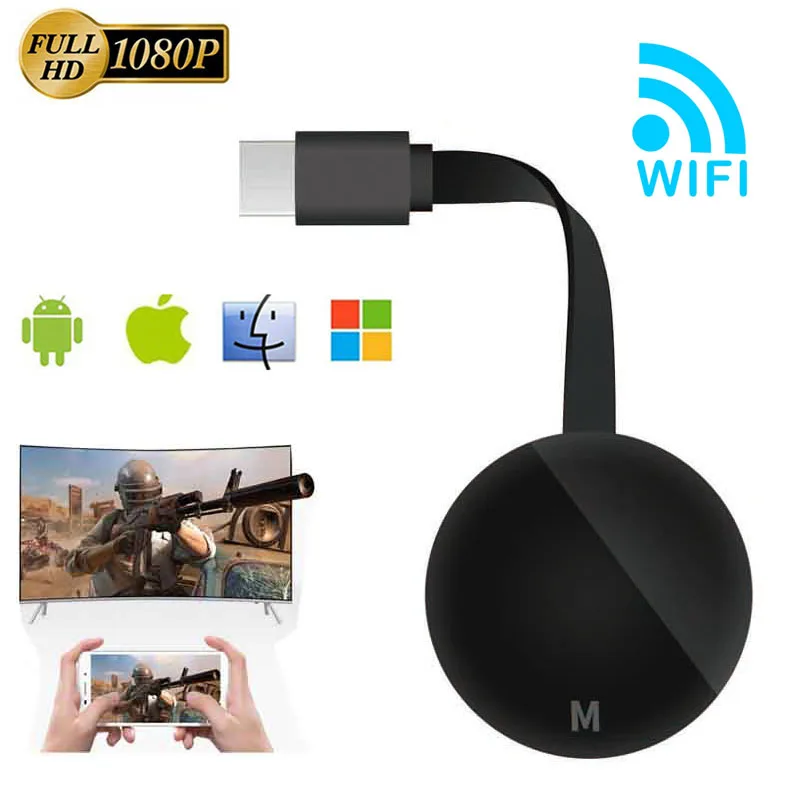 

1080P TV Stick G7M Mirascreen G2 WIFI HDMI-compatible Wireless Display Dongle Receiver For IOS/Android Projector