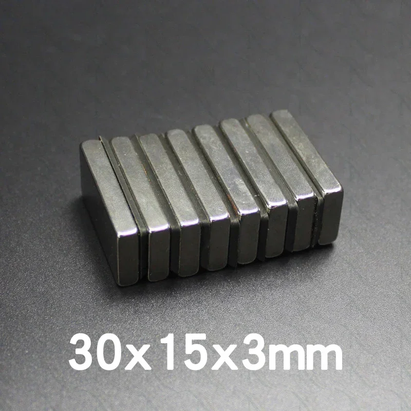 

Квадратные магниты 30x15x3 мм