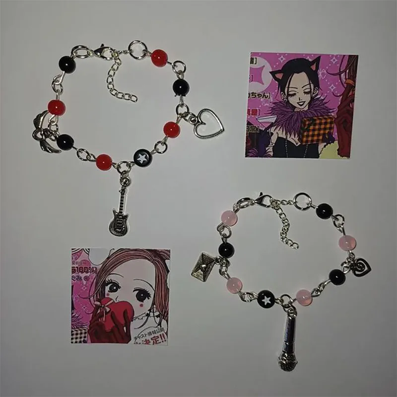 Браслеты в стиле Наны и Хачи эксклюзивные браслеты для влюбленных манги ручной