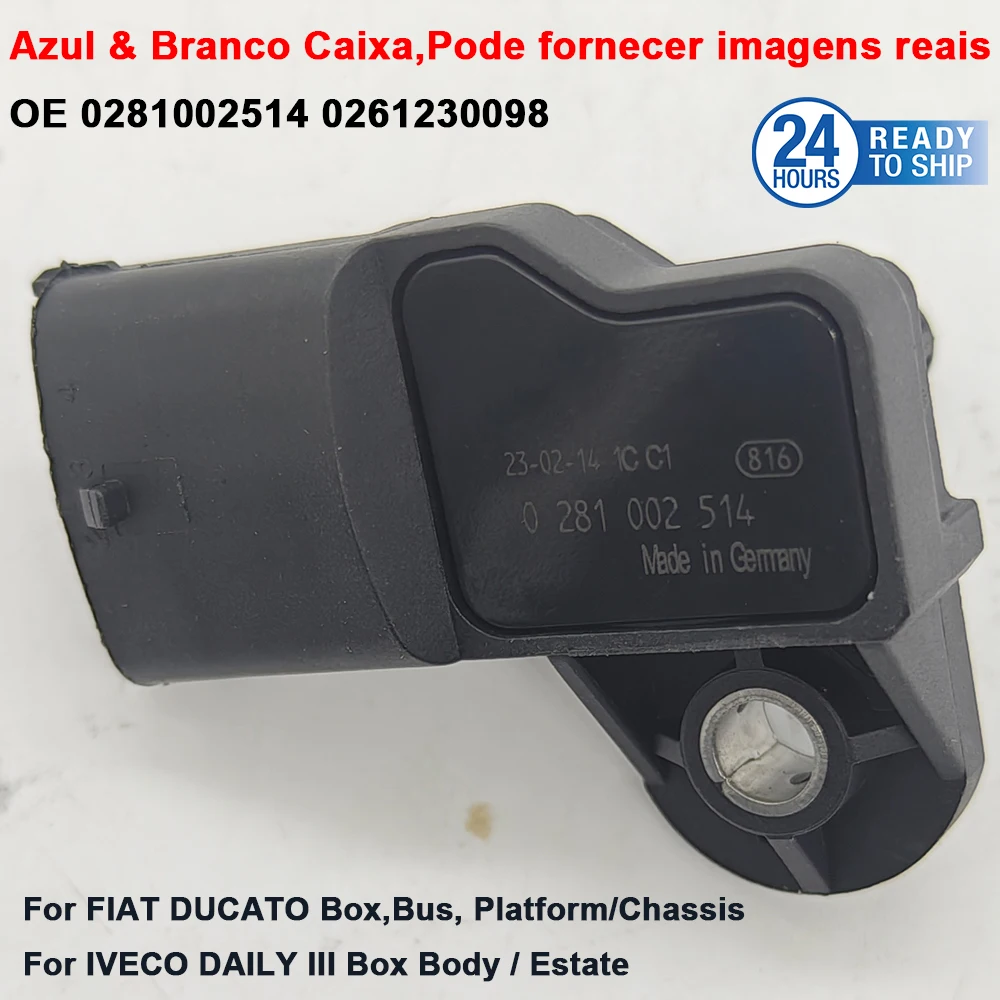 

0281002514 500351377 93342430 0261230098 датчик давления на входе для F-ord Falcon I-veo F-Fiat V-W
