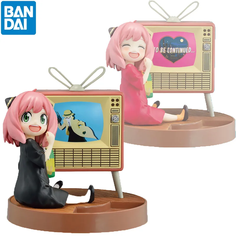 

100% Original BANDAI SPIRITS Ichiban KUJI SPY×FAMILY Lovely Ordinary Days ANYA FORGER Watch Tv Ver Action Figure Kids Toy Gift