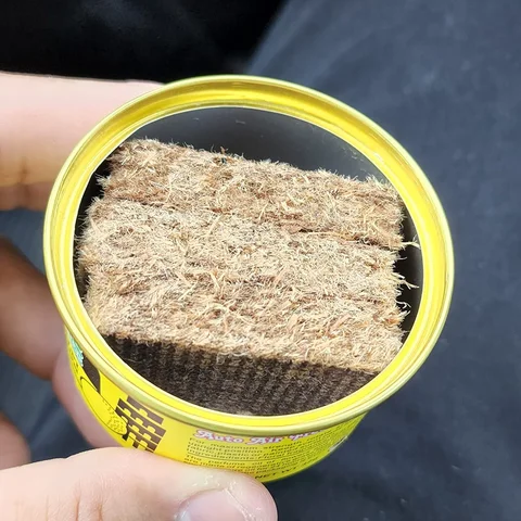 Small can Wood fiber car interior car fragrance solid tank car air freshener