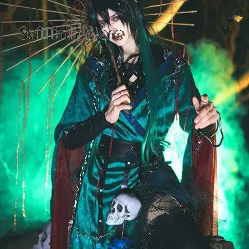 Китайский сериал TGCF Tian Guan Ci Fu Xie Lian Hua Cheng Косплей Костюм QiRong Qi Rong Qing D Ye You Cos Платье