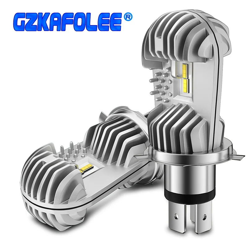 2PCS led h4 Lights Car 9003 hb2 H19 bulb for Headlight fog light Kit Conversion Kit Hi/Lo Beam 6000K Super Bright Car Light Lamp