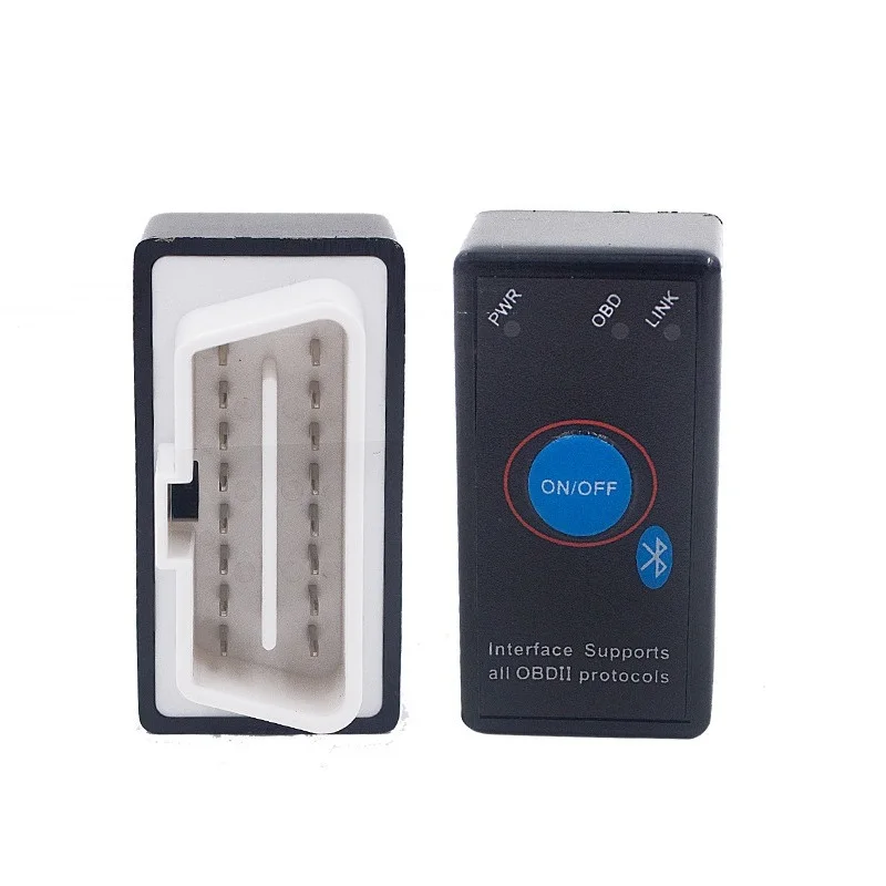 10 шт./лот Лучшая цена для PIC18F25K80 V1.5 ELM327 Bluetooth Кнопка ELM 327 OBD2 сканер IOS/Android Wifi кода |