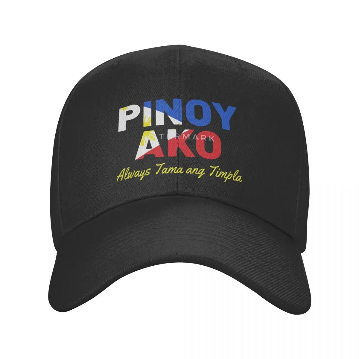 

Pinoy Ako Philippines Design For Proud Filipinos Casquette, Polyester Cap Fashionable Moisture Wicking Gift Nice Gift