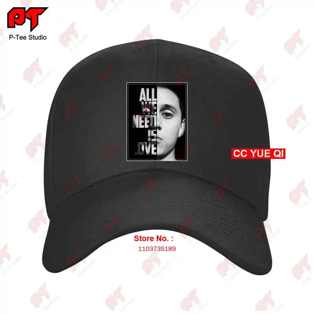 Nwt Canserbero Хип-хоп Венесуэльян Певица Песня Бейсбольные кепки Кепка-грузовик 9SYQ