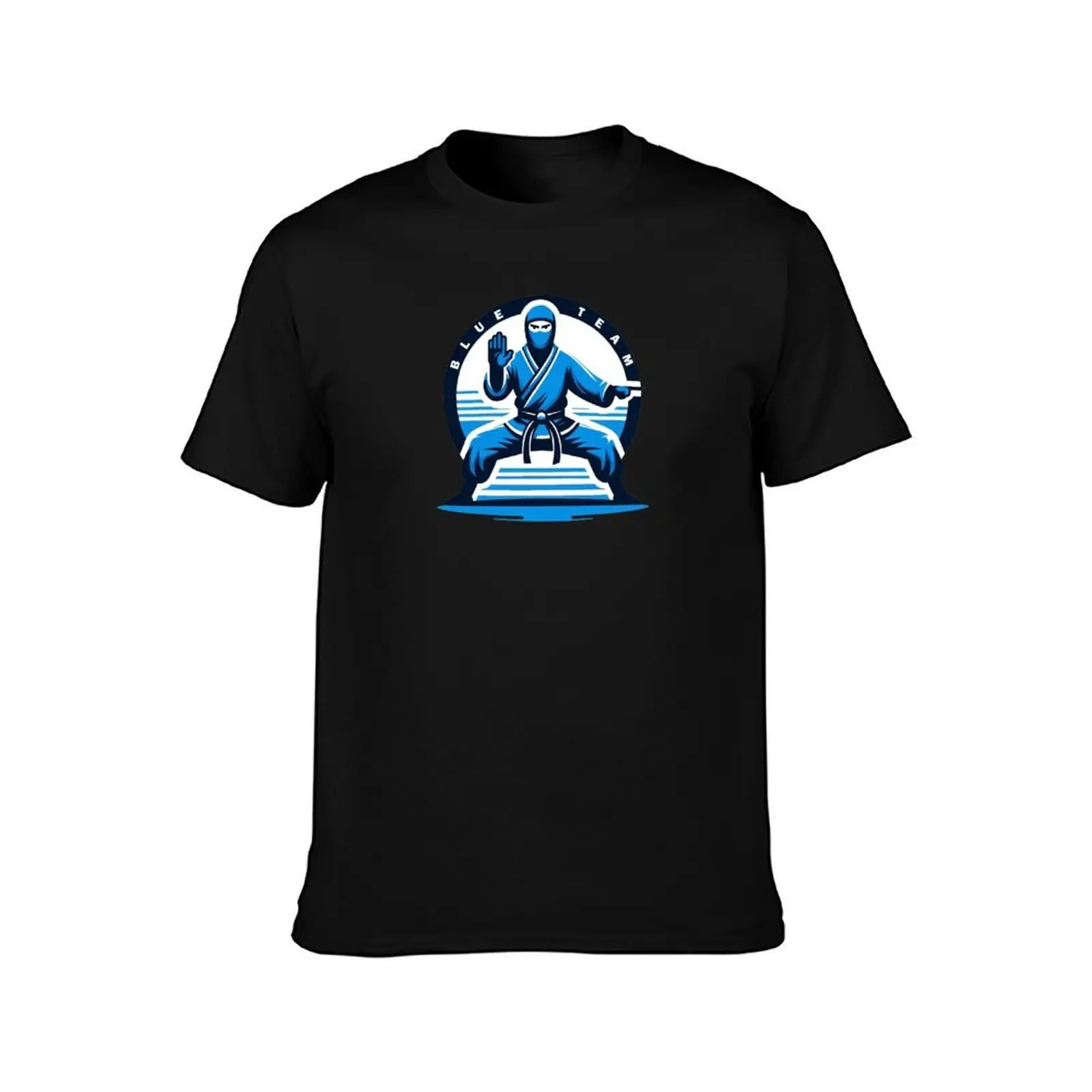 Фото Футболка Blue Team Ninja для защиты кибербезопасности, быстросохнущая, для путешествий №2