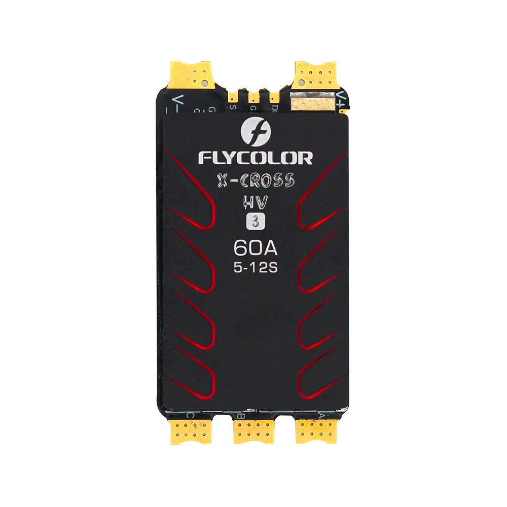 FLYCOLOR X-Cross HV3 60A 80A 120A 160A 5-12S BLHeli32 бесщеточный ESC для радиоуправляемых летательных