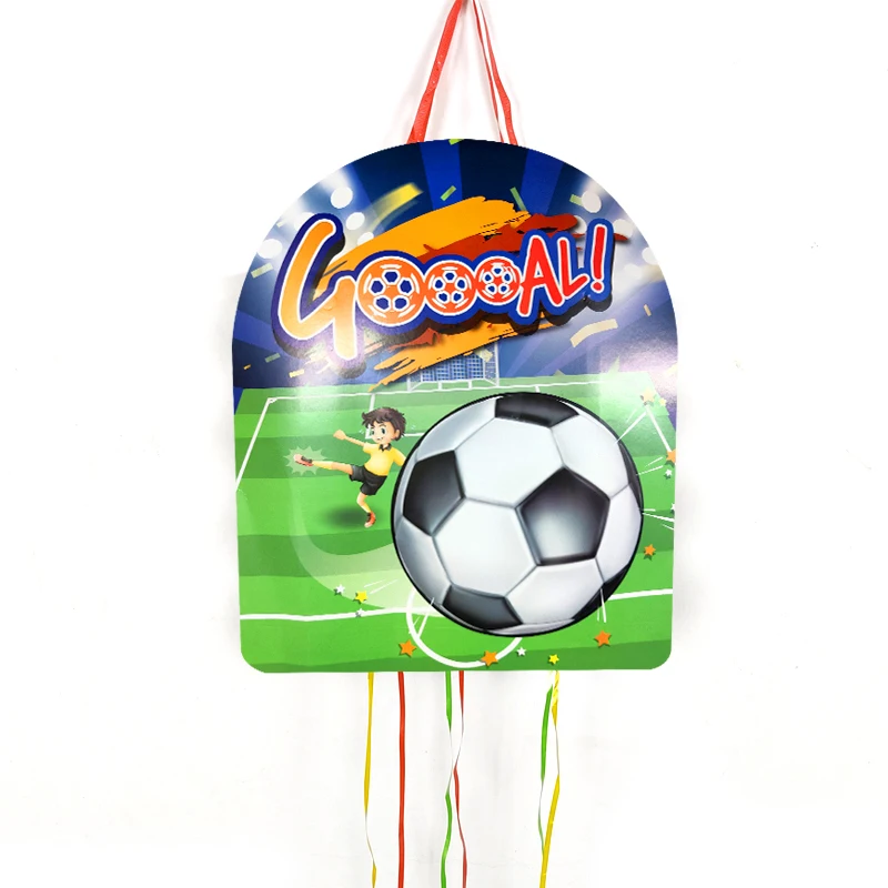 1pcs/lot Football Soccer Ball Theme Decorations Happy Birthday Party DIY Pinata Baby Shower Events Pinatas Supplies