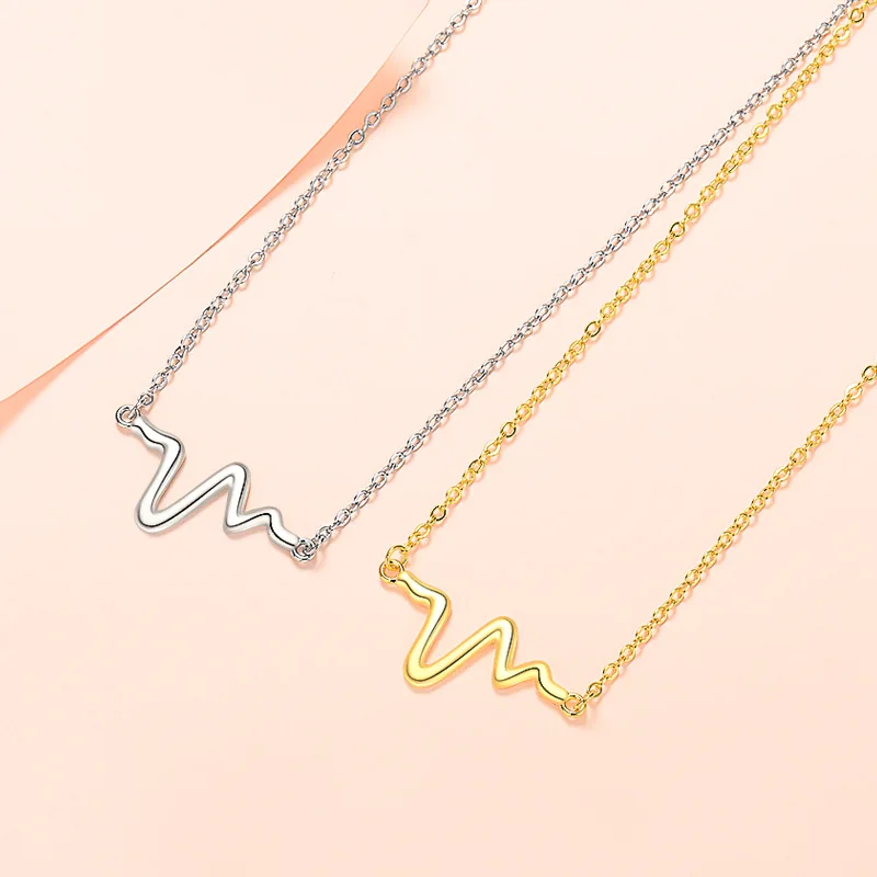 

New 2022 Designer Wave Necklace Lightning Necklace