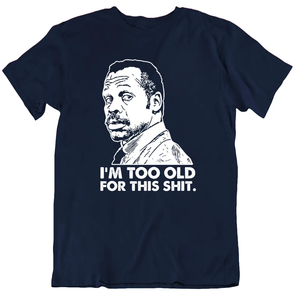 Футболка Lethal Weapon Danny Glover Хлопок