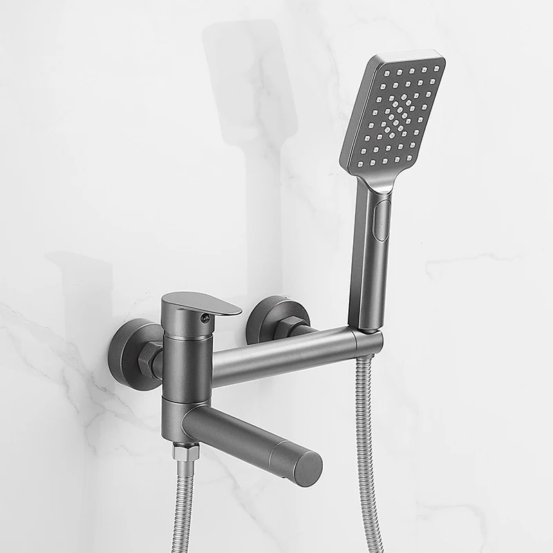 

Античный латунный смеситель для ванны и душа TOLM